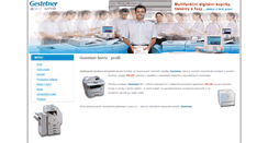 Desktop Screenshot of gestetnerservis.cz
